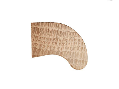 50-luvun puuvedin, lippavedin tammi 120mm, puuvalmis