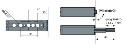 Ponnahdussalpa kumikärjellä