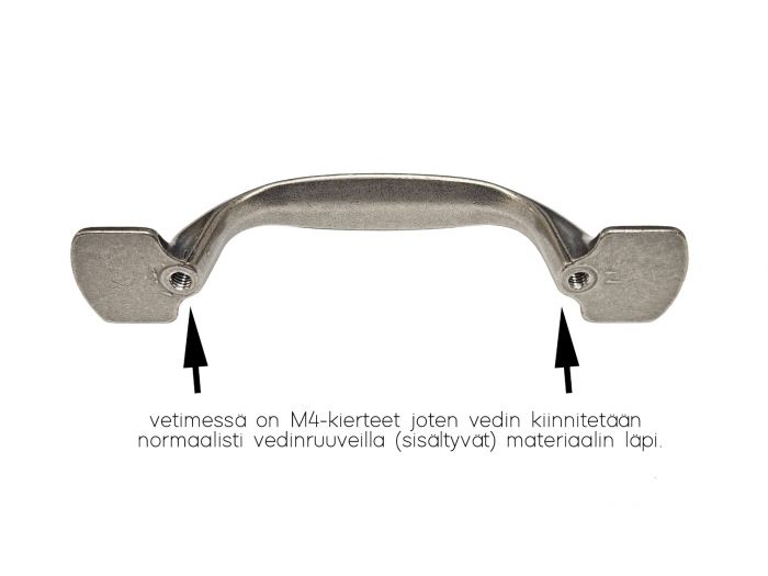 Valeruuvivedin vanha tina 64mm